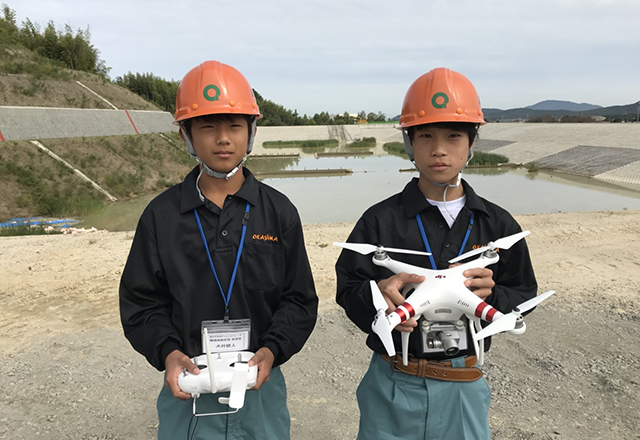 竜王中学校勤労体験