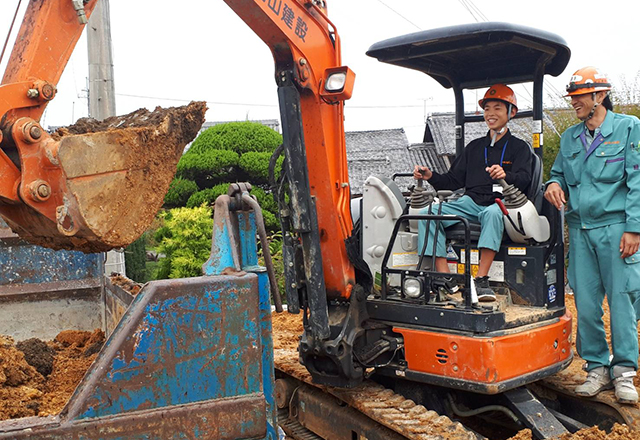 竜王中学校勤労体験