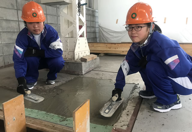 竜王中学校勤労体験