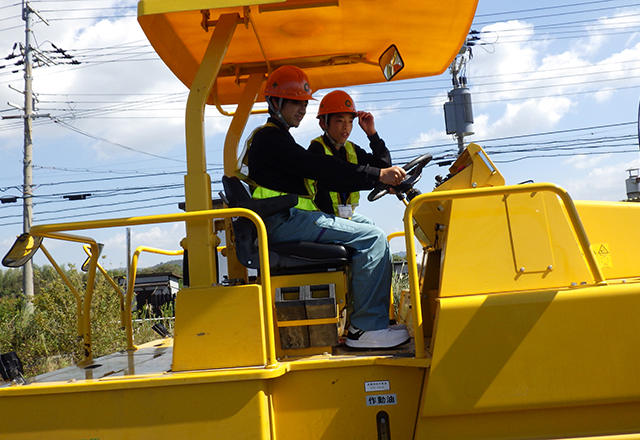 竜王中学校勤労体験