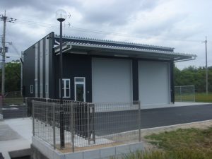 建築工事　オートガレージフジモト様 整備工場