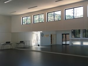 建築工事　バレエスタジオ