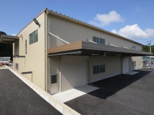 建築工事　山分物産様 倉庫