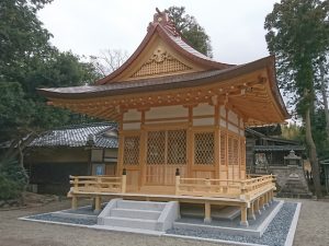 建築工事　日吉神社様 拝殿