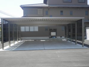 個人宅工事　カーポート