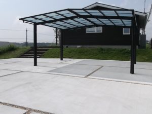 個人宅工事　カーポート