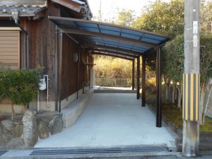 個人宅工事　カーポート