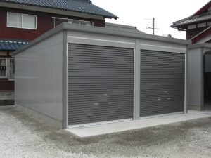 個人宅工事　ガレージ