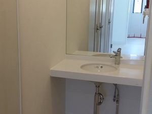 個人宅工事　洗面所