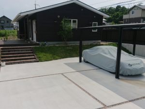 個人宅工事　土間