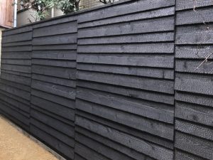 個人宅工事　塀(木塀)