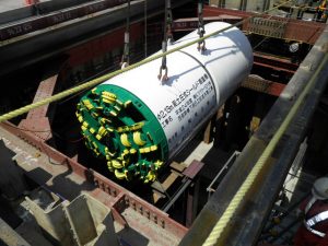 土木工事　シールド掘進