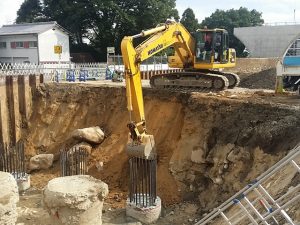 土木工事　構造物土工