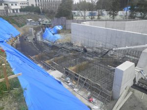 土木工事　大型水路