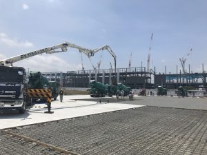 土木工事　土間