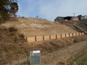 土木工事　法面