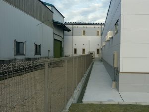 エクステリア外構工事　フェンス