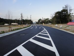 舗装工事　舗装 施設内