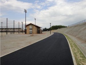 舗装工事　舗装 施設内2