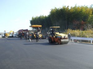 舗装工事　舗装